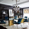 Colton Glass And Wood Dining Table
