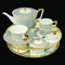 GEOMAR GREY & WHITE TEA SET
