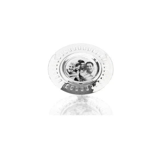Ginevra Round Luxe Photo Frame