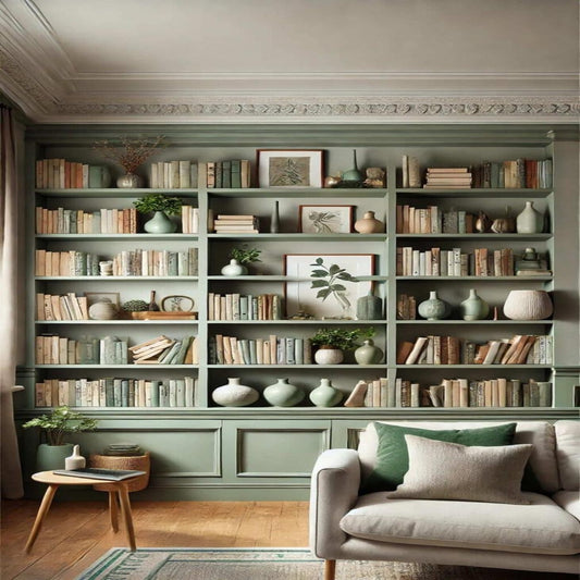 Heritage Carved Wooden Bookshelf
