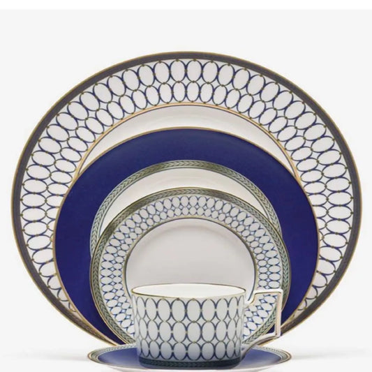 Jade Blue Dinner & Tea Set