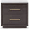 Marlin Brown Modern Bed Side Table