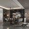 Modern Elegant Pedestal Dining Luxury Table
