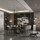 Modern Elegant Pedestal Dining Luxury Table