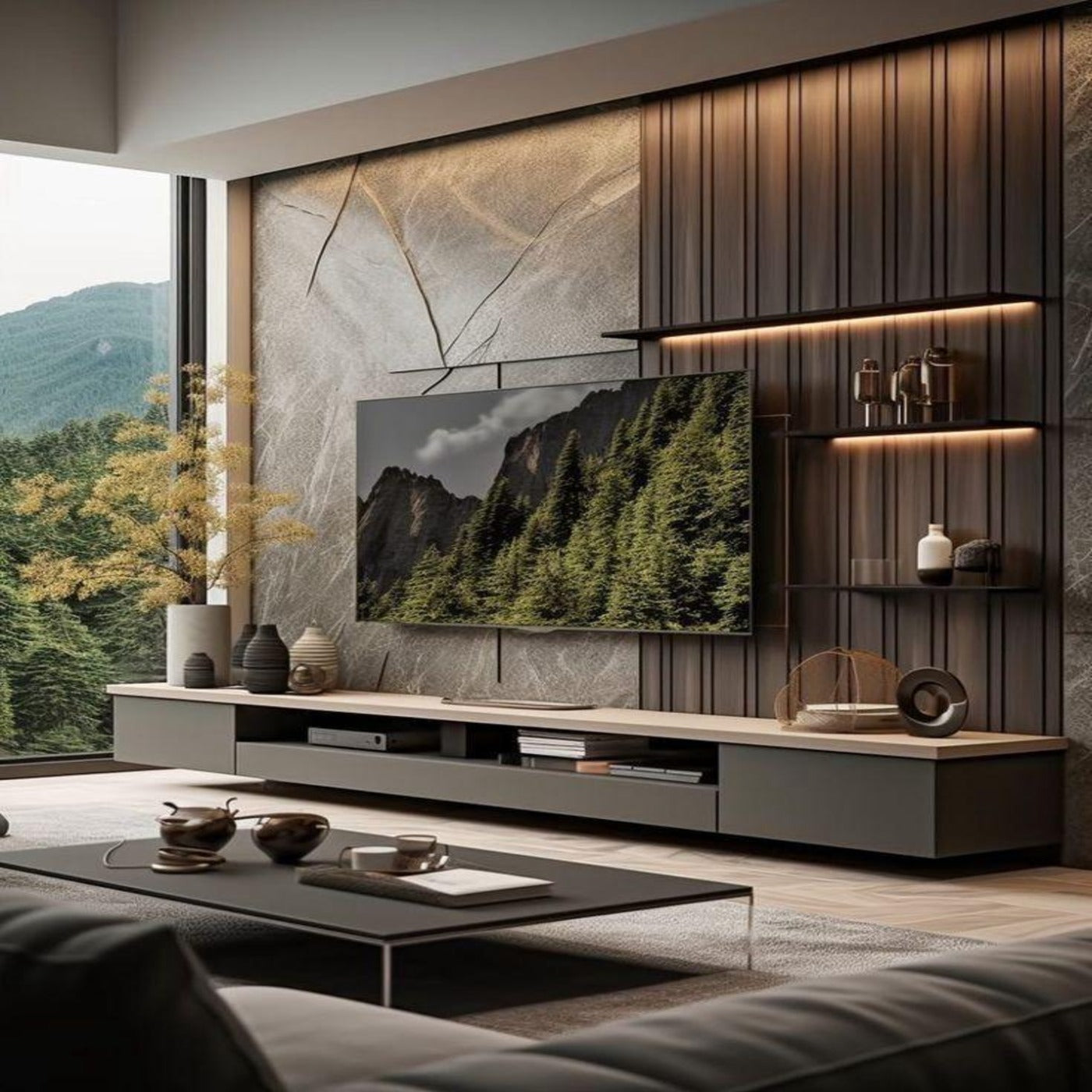 Modern Media Console TV Units