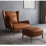 Regal Luxe Leather Sofa Chair