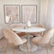 SpaceMax Extendable Round 4 Seater Dining Table
