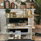 Stainless Bar Wine Serve Cart
