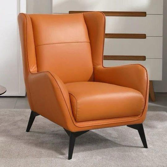 Vintage Charm Leather Armchair

