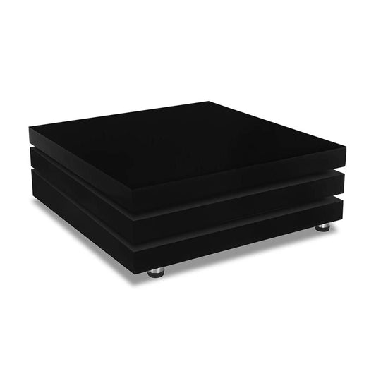 Jackson Black Square Modern center Tables