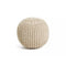 Dustup Luxury White Round Ottomans Poufs