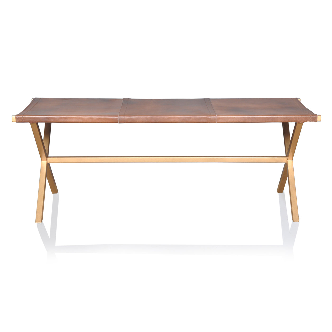 Celli Brown Contemporary Classic Dining Benches