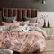 Kenji Peach Paisley Bed Sheets