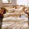 Frantz Fresh Floral Pitch Cotton Duvet Cover Bed Sheets
