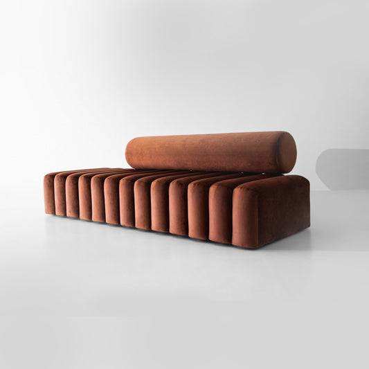 Bennett Brown Luxury 3 Seater Sofas