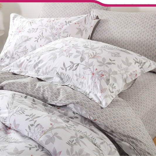 Michel Olive Leaves Bedding Full Bed Sheets