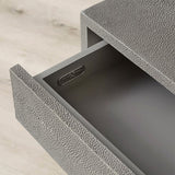 Cooper Grey Modern Work From Home Desks With 2 Drawers