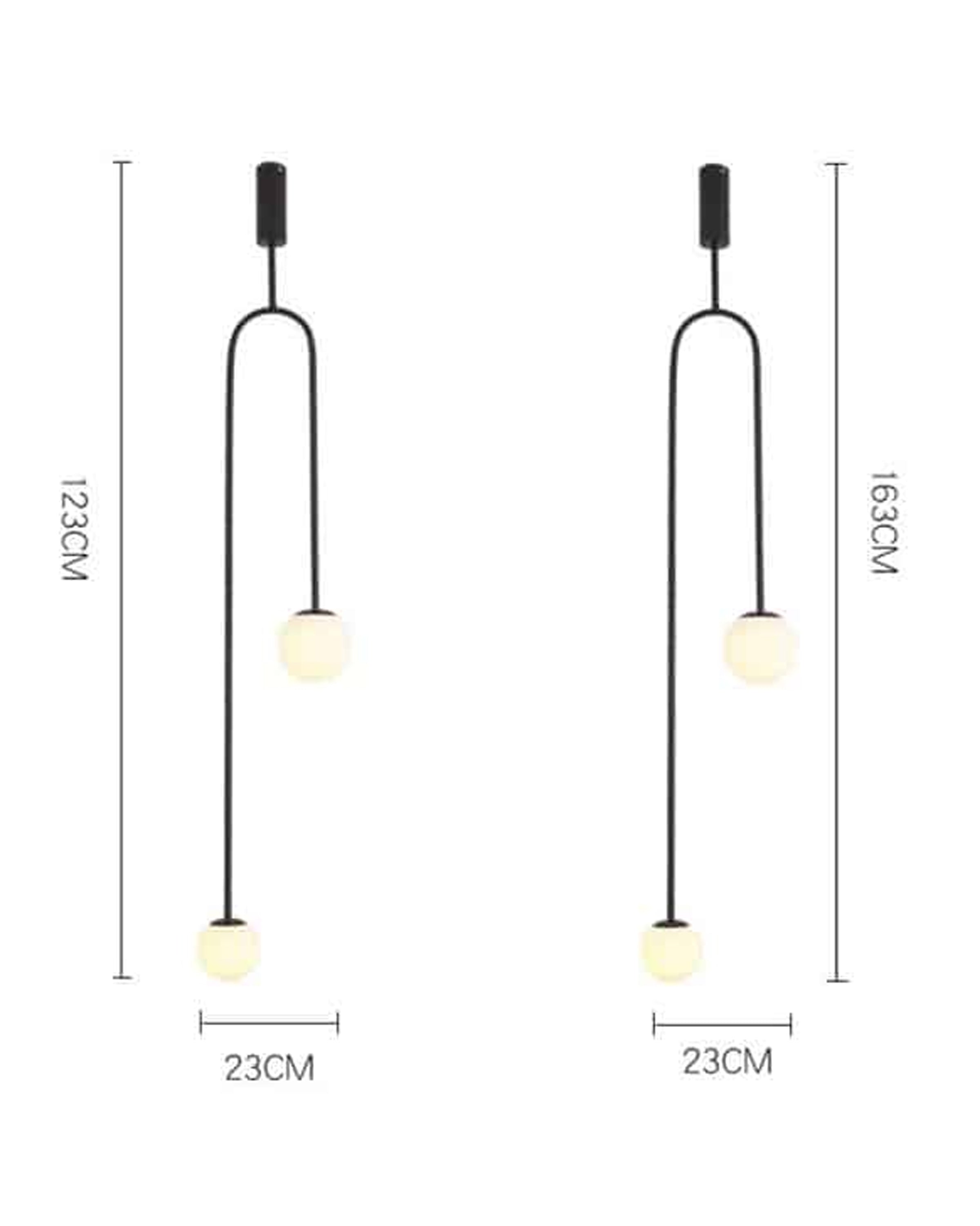 Hideo Modern Crystal Hanging Lights