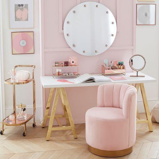 Kamilah Little Girl Vanity Kids Study Tables